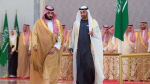 محمد بن زايد يؤكد لبن سلمان وقوف الإمارات إلى جانب السعودية ضد التهديدات