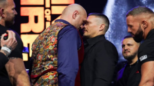 بث مباشر نزال تايسون فيوري وأوسيك على حلبة النار 2024 في السعودية.. tyson fury vs oleksandr usyk